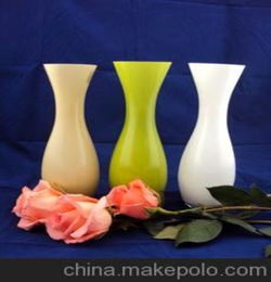 批發玻璃工藝品 玻璃花瓶 花插