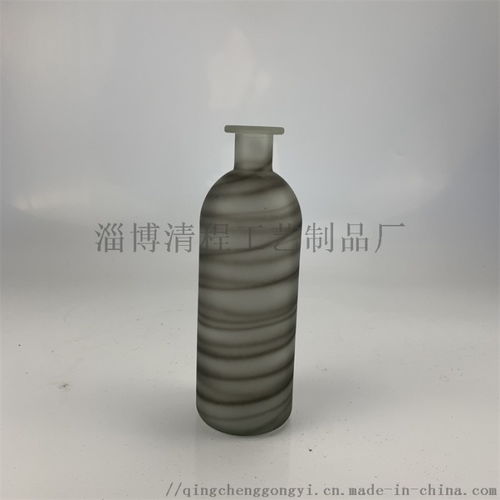 油瓶玻璃花瓶小口玻璃花瓶復古做舊花瓶質感花瓶廠家 批發價格 淄博清程工藝制品廠,移動站
