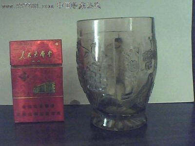 老玻璃杯,玻璃器皿,玻璃杯,年代不詳,動物,其他工藝,se12856956,零售,蘋果園