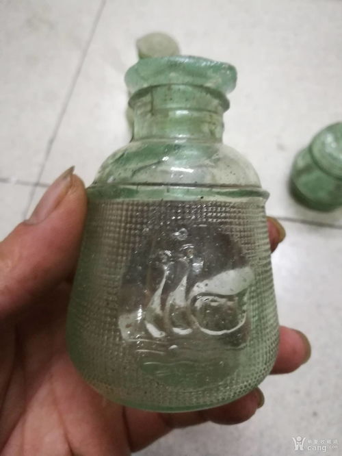 老玻璃器皿有蓋