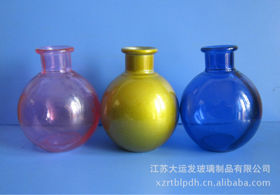 【玻璃瓶低價批發(fā) 【廠家直銷】玻璃瓶多種型號的 香熏瓶 玻璃花瓶】價格,廠家,圖片,其他玻璃包裝容器,江蘇大運發(fā)玻璃制品-