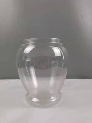 外貿(mào)工廠高透明PET水培養(yǎng)殖花盆綠蘿花盆容器仿玻璃水培盆