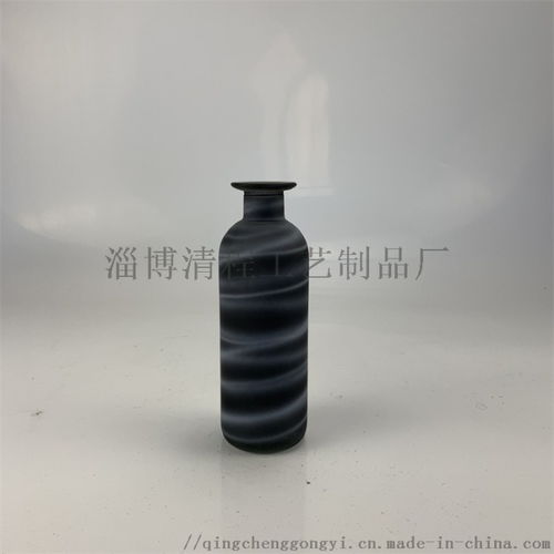 油瓶玻璃花瓶小口玻璃花瓶復古做舊花瓶質感花瓶廠家 批發價格 淄博清程工藝制品廠,移動站